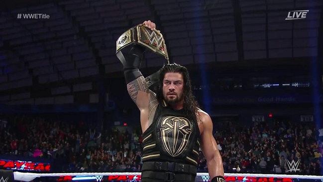 Roman Reigns venció a AJ Styles y retuvo el título de WWE en Payback