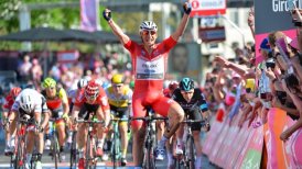 Marcel Kittel repitió en la tercera etapa y se tomó el liderato del Giro de Italia