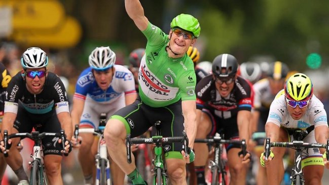 El alemán André Greipel ganó la quinta etapa del Giro de Italia