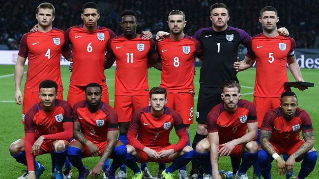 Inglaterra entregó prenómina de jugadores con miras a la Eurocopa