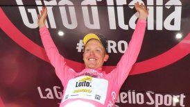 Steven Kruijswijk mantuvo el liderato del Giro de Italia tras la 15ª etapa