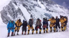 Once chilenos conquistaron la cima del Monte Everest