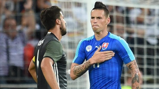 Eslovaquia sorprendió a Alemania en amistoso internacional previo a la Eurocopa