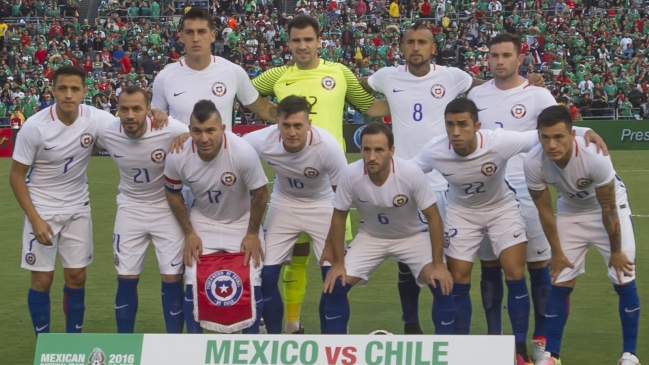 Chile bajó al quinto lugar en el ránking mundial de la FIFA