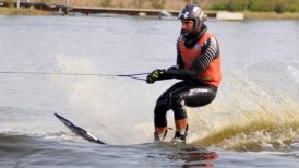 Felipe Miranda clasificó a la final del Mundial de Salto de Esquí Acuático
