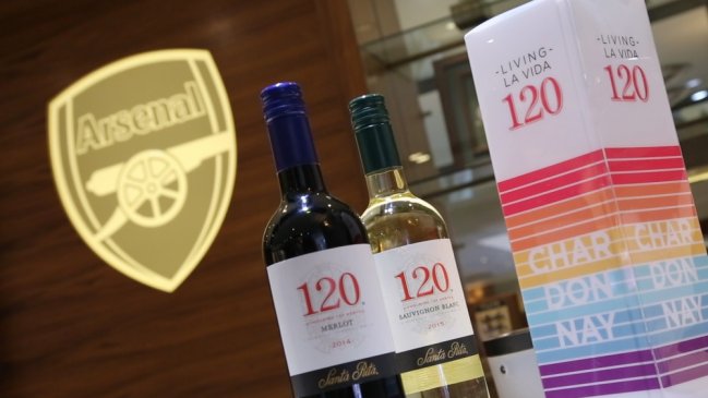 Otro vino chileno se asocia con club de la Premier League