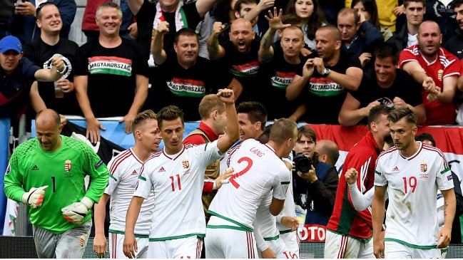 Hungría ganó el clásico ante Austria por el Grupo F de la Eurocopa