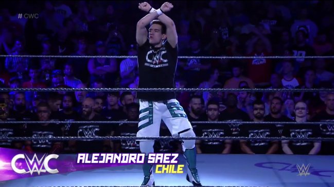 El chileno Alejandro Sáez fue presentado como parte del WWE Cruiserweight Classic