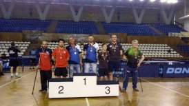 Dettoni y Pino ganaron plata en Open de tenis de mesa paralímpico