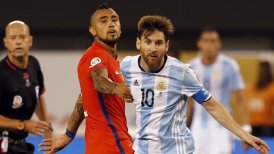 Arturo Vidal lamentó la despedida de Messi de la selección argentina