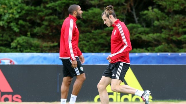 Gareth Bale se reincorporó al trabajo con el grupo antes de la semifinal
