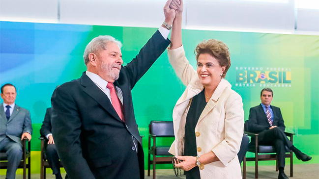 Gobierno brasileño invitó a Rousseff y a Lula a inauguración de Juegos Olímpicos