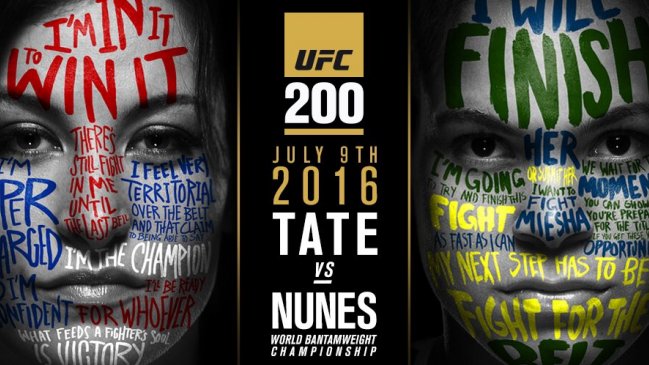 Miesha Tate y Amanda Nunes encabezarán finalmente el UFC 200 en Las Vegas