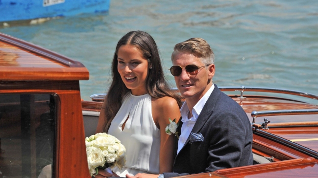 Bastian Schweinsteiger y Ana Ivanovic se casaron en Venecia