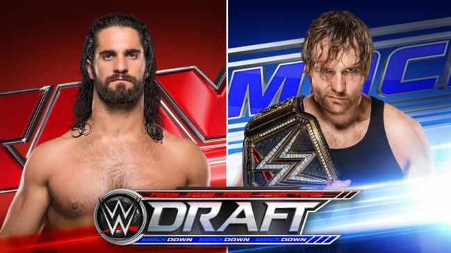 Seth Rollins lidera RAW y Dean Ambrose encabeza SmackDown tras el Draft