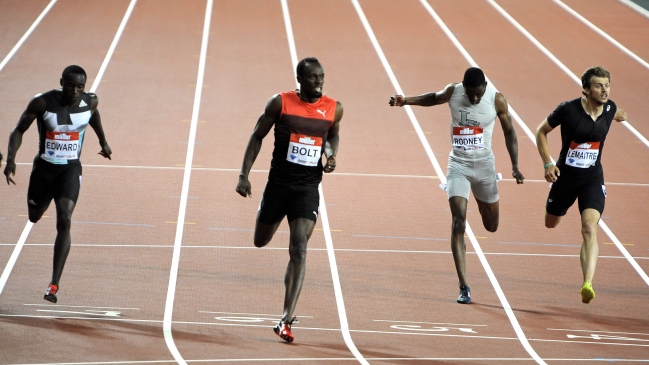 Usain Bolt retornó a las pistas con un triunfo en la Liga de Diamante