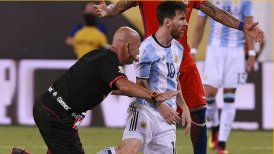 Arbitro de la final de Copa América: El penal de Messi se fue casi afuera del estadio