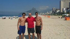 Marco Grimalt retomó los entrenamientos en Río de Janeiro