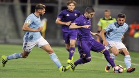 Celta de Vigo se impuso a Fiorentina con presencia de Marcelo Díaz y Fabián Orellana