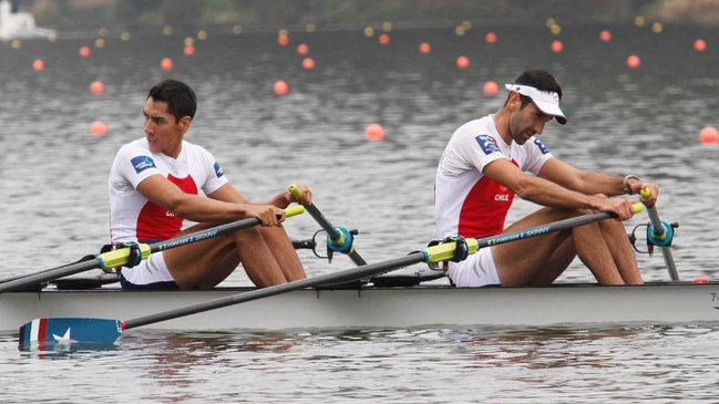 Remeros Bernardo Guerrero y Felipe Cárdenas fueron terceros en su serie en Río 2016
