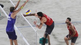 Primos Grimalt sufrieron nueva caída en el voleibol playa olímpico