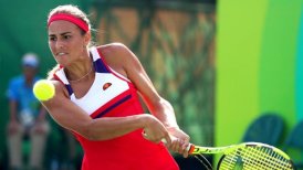 Mónica Puig se metió en la lucha por las medallas en el tenis femenino