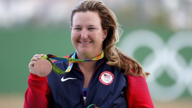 La estadounidense Kim Rhode hizo historia al ganar seis medallas en seis Juegos Olímpicos