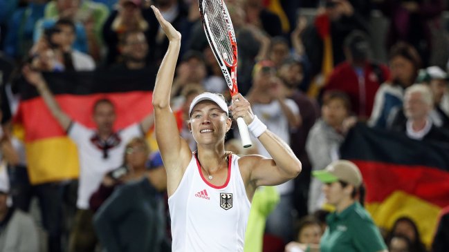 La alemana Angelique Kerber disputará la final del tenis olímpico en Río 2016