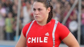 Natalia Duco clasificó a su segunda final olímpica en el lanzamiento de la bala