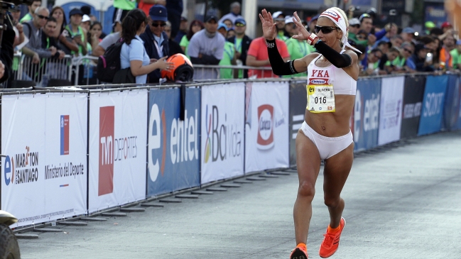 Erika Olivera entra en escena en Río 2016 en el maratón femenino