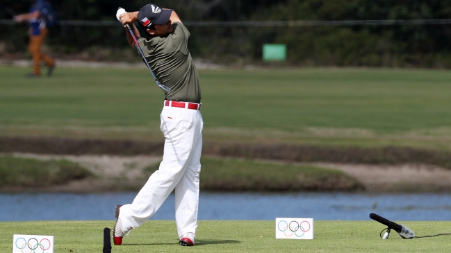 Felipe Aguilar cumplió su mejor jornada en Río y terminó 39° en el golf olímpico