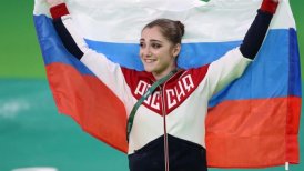 Alina Mustafina revalidó el título en barras asimétricas en Río 2016