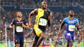 Usain Bolt consiguió su tercera medalla de oro en los 100 metros planos