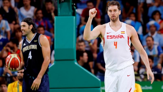 España venció a Argentina y dejó fuera a Brasil en el baloncesto olímpico