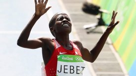 Ruth Jebet se quedó con el oro en los 3.000 metros con obstáculos femenino