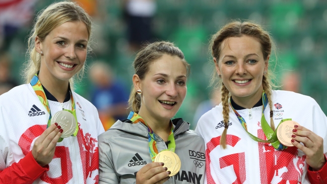 Gran Bretaña sumó dos nuevos oros en el ciclismo de pista de Río 2016