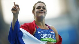La croata Sandra Perkovic ganó el oro en la final del lanzamiento de disco en Río 2016