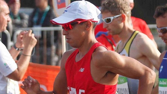 Edward Araya fue descalificado en la marcha de 50 kilómetros de Río 2016