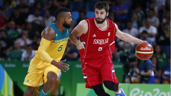 Serbia aplastó a Australia y se medirá con Estados Unidos por el oro en el baloncesto