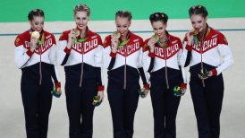 Rusia se adjudicó el oro por equipos en la gimnasia rítmica en Río 2016