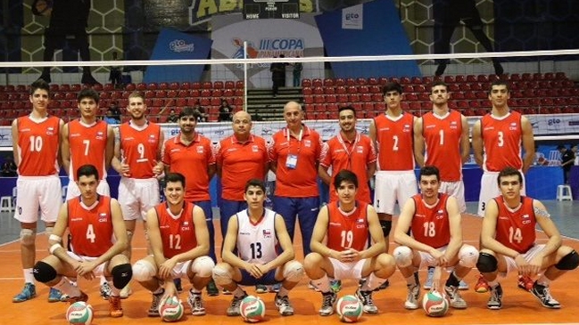 Selección chilena de voleibol sub-23 clasificó a la semifinal de la Copa Panamericana 2016
