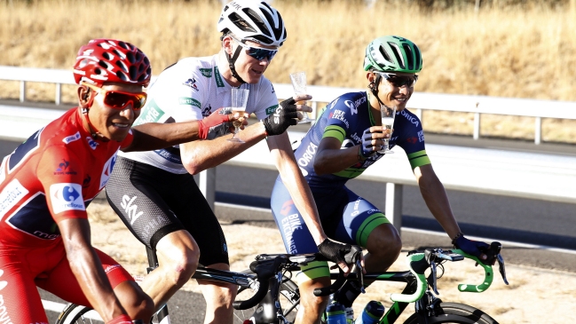 Nairo Quintana se proclamó vencedor de la Vuelta a España