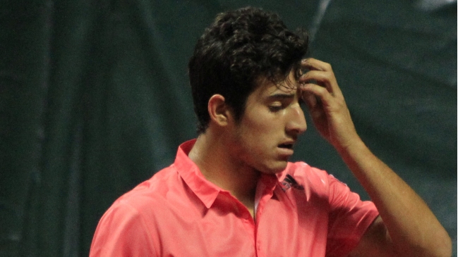 Garín cayó ante Dancevic y Canadá se quedó con el primer punto en Copa Davis