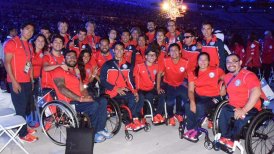 Chilenos participaron de Clausura de los Paralímpicos de Río
