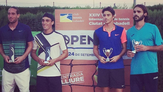 Cristóbal Saavedra conquistó el título de dobles en el Futuro España 32