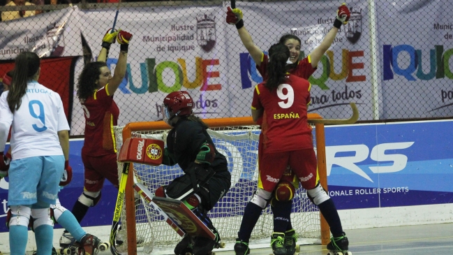 España conquistó el título del Mundial de Hockey Patín femenino en Iquique