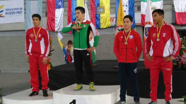 Un bronce logró Chile en Sudamericano Escolar de Lucha