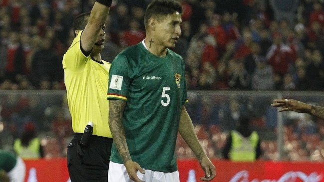 FIFA notificó a Bolivia impugnación de Chile por actuación de Nelson Cabrera