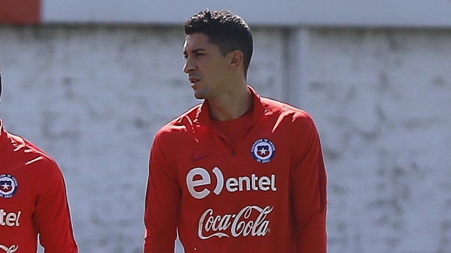 Pablo Hernández fue liberado de la selección chilena y se perderá el choque con Perú