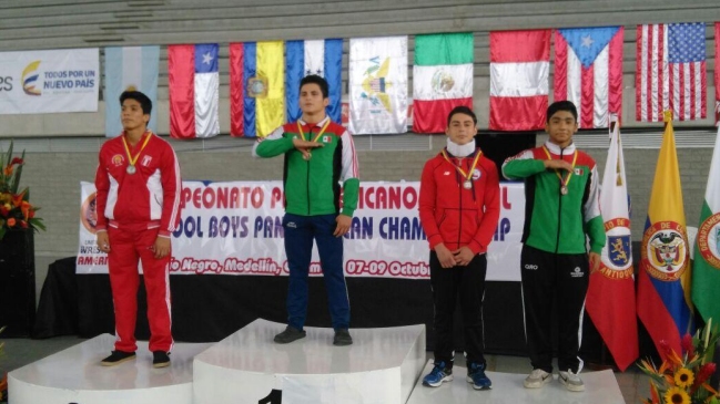 Chileno Sebastián Ortega ganó bronce en panamericano escolar de lucha olímpica